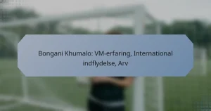 Bongani Khumalo: VM-erfaring, International indflydelse, Arv