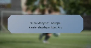 Oupa Manyisa: Livsrejse, Karrierehøjdepunkter, Arv